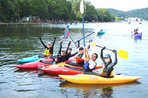 Half-Day (AM/PM) Whitewater Kayak Course at Lake Nojiri